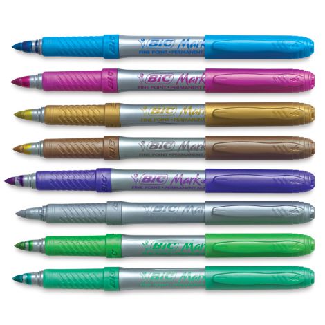 Marker permanentny Bic Marking 1.1mm, Brązowy metaliczny - 2